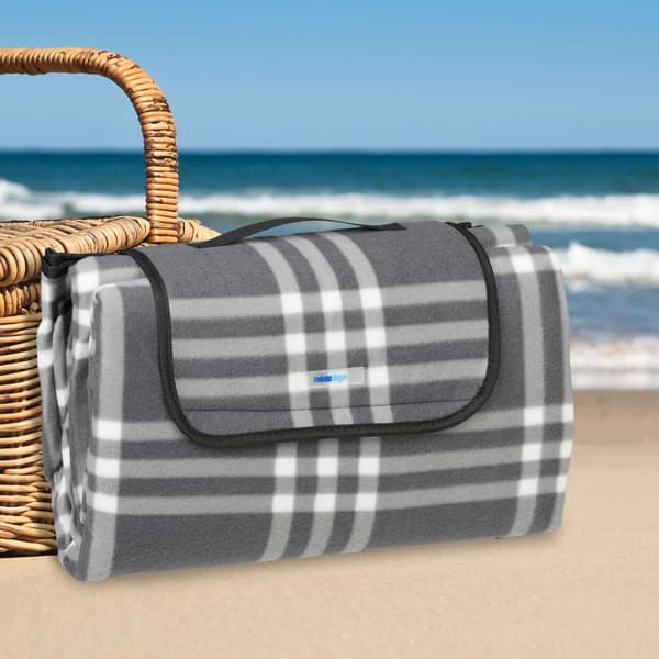 Picknickfilt 200 x 200 cm rutig