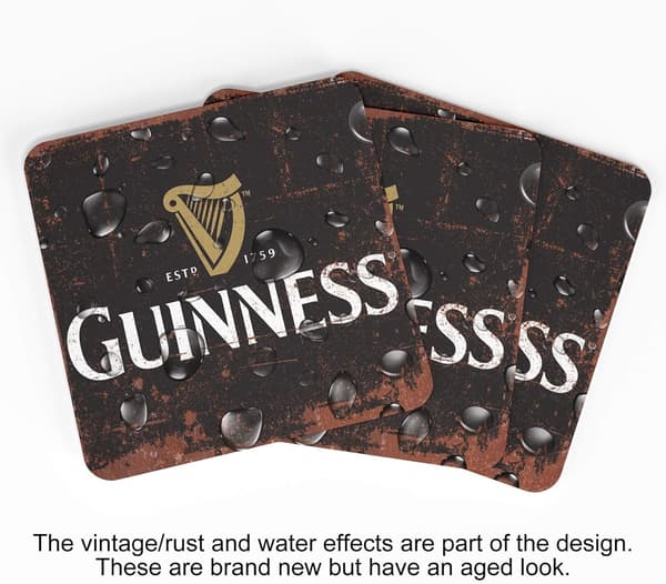 Guinness Glasunderlägg 4-pack SIGNS4ALL