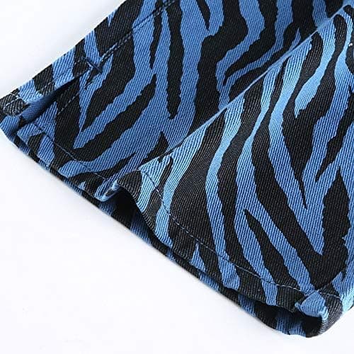 Zebrajeans Hög Mida Dam M ZUKMUK