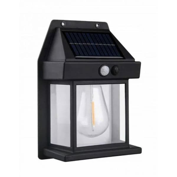 Solcellelampe - VOLTENO - BOSS - Sort - Udendørs - Solenergi
