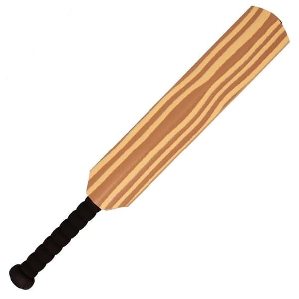 Cricketbat med Softee bold - beige/sort