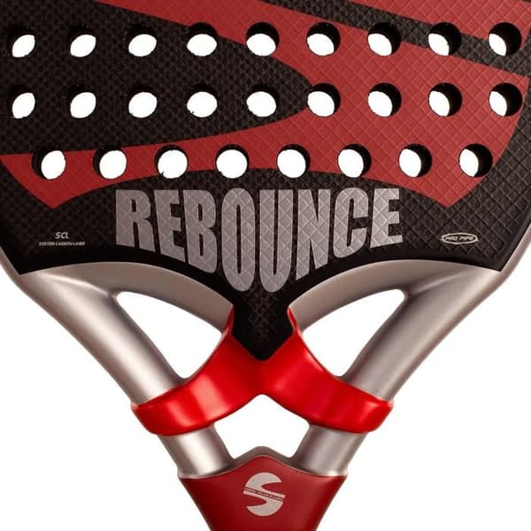 Softee Rebounce 3K padelbat - rød