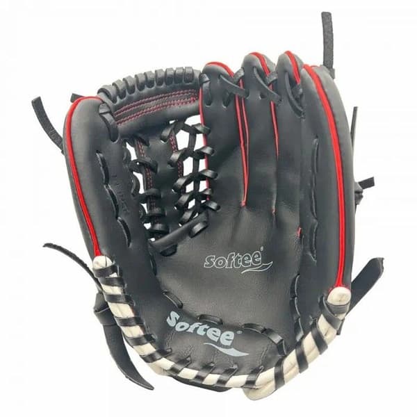 PVC-basebollhandskar Softee 11' - svart/vit
