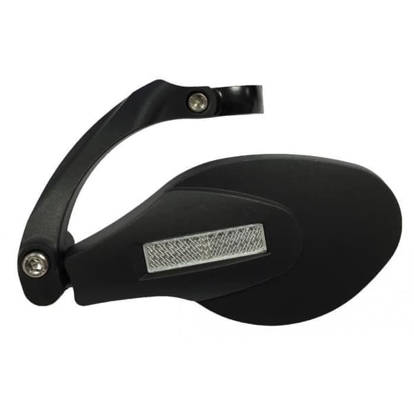 Spejl - Venstre Retning - 9 cm - Plastik - Sort