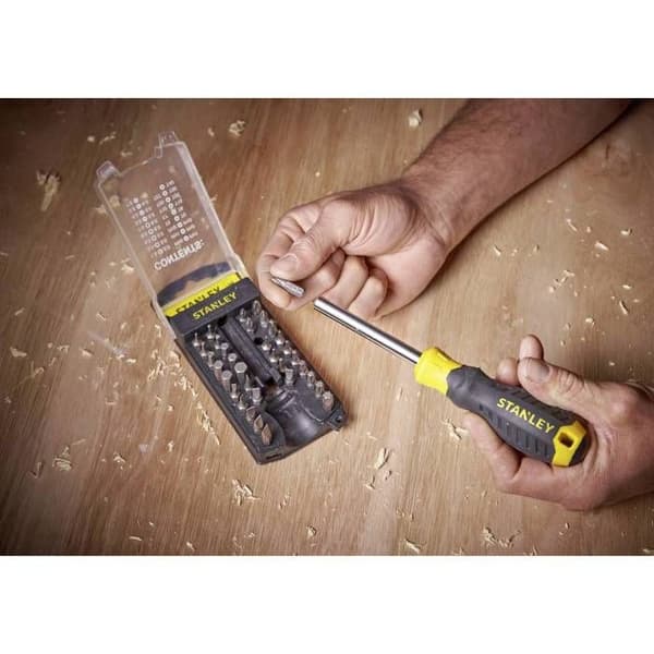 Stanley STHT0-70885 magnetisk skruetrækker sæt - 34 dele