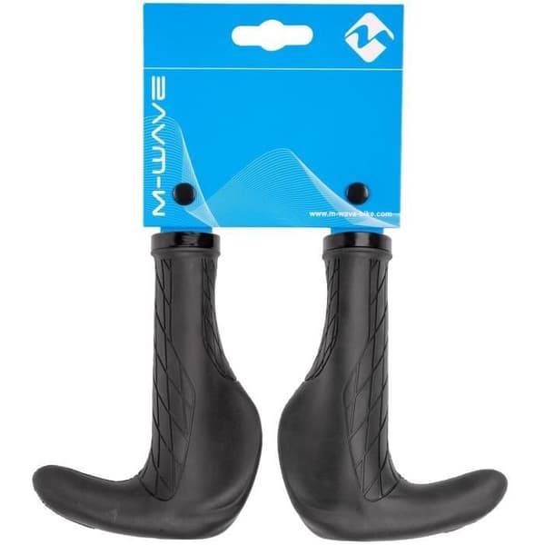 M-Wave grepp Cloud Ergo Max Fix140 mm svart per par