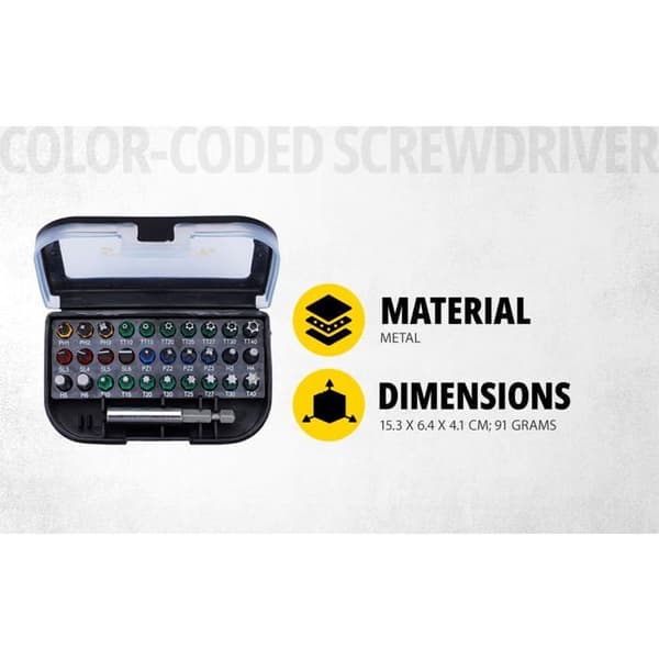 Stanley Coffret skruebits