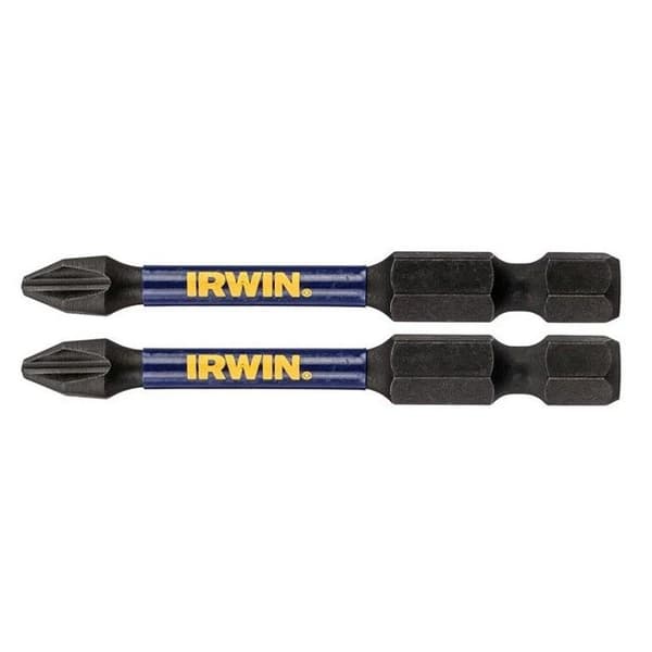 Iskuväännin Pro - IRWIN - PH2 - 57 mm - 2 kappaletta - Iskunkestävä
