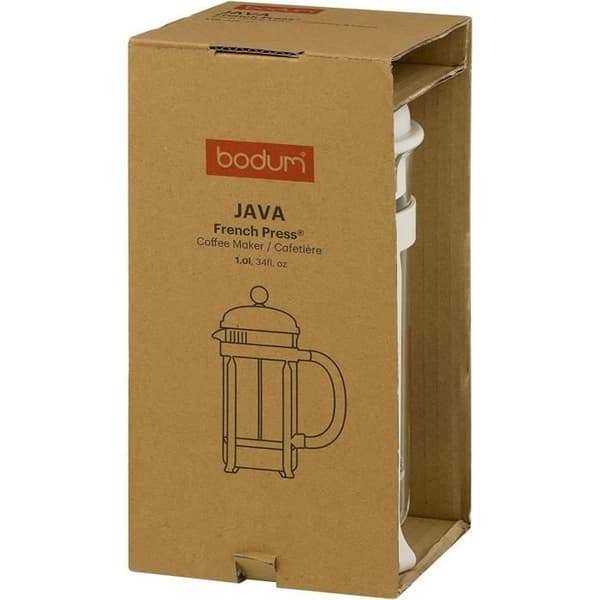 Bodum 1908-913 - CAFETIERE - JAVA Fransk presse Hvid 1 L