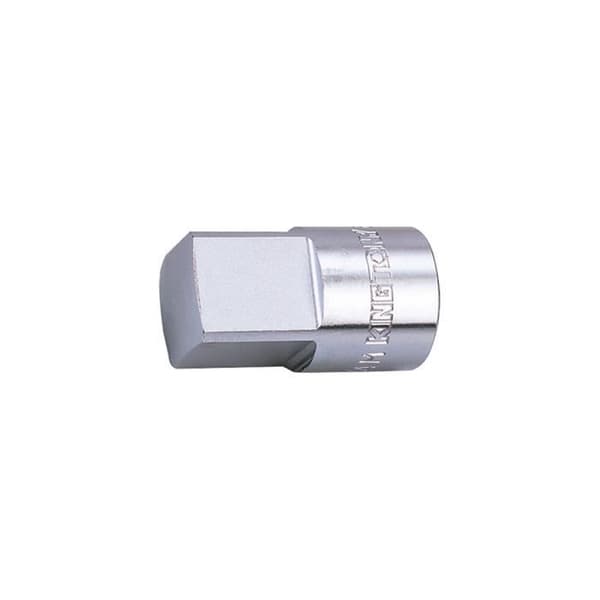 Metrisk afløbsnøgle 4-kant 1-2" - 9,5 mm L. 35 mm