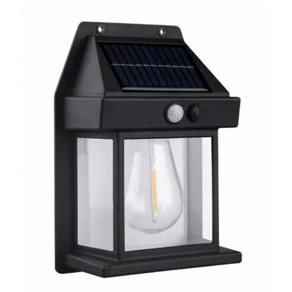Solcellelampe - VOLTENO - BOSS - Sort - Udendørs - Solenergi