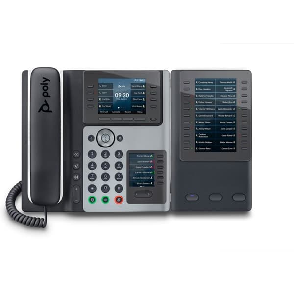 VoIP-telefon - HP - Poly Edge E450 - PoE - Opkaldsidentifikation - 3,5 tommer