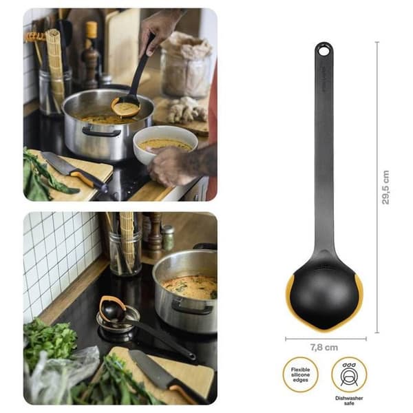 Fiskars FF 1079965 Slev svart/orange