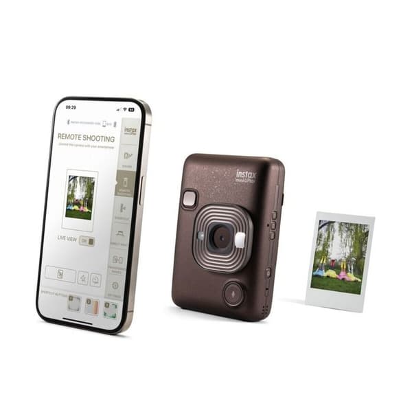 Fujifilm Instax Mini Liplay Bronze Instant Camera
