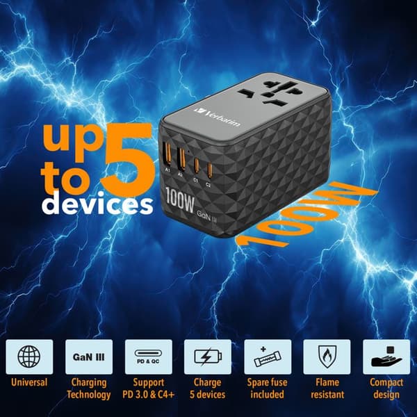 VERBATIM Universaladapter
