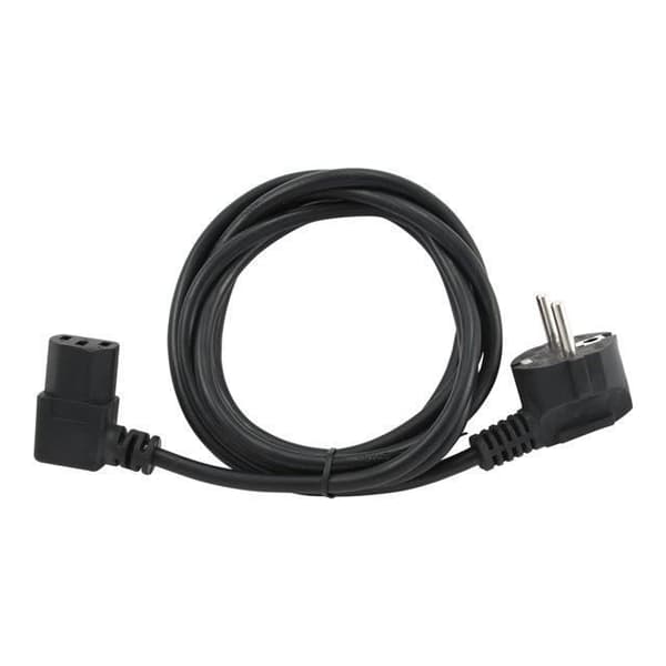 Gembird PC-186A-VDE 1,8 m sort elektrisk kabel - strømkabler (sort, 1,8 m)