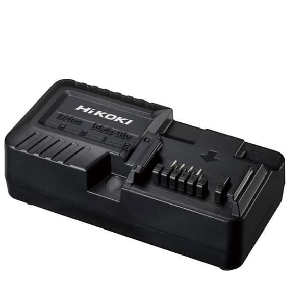 Lader - HiKOKI - UC18YKSL - 14,4-36V - Elektrisk - Sort
