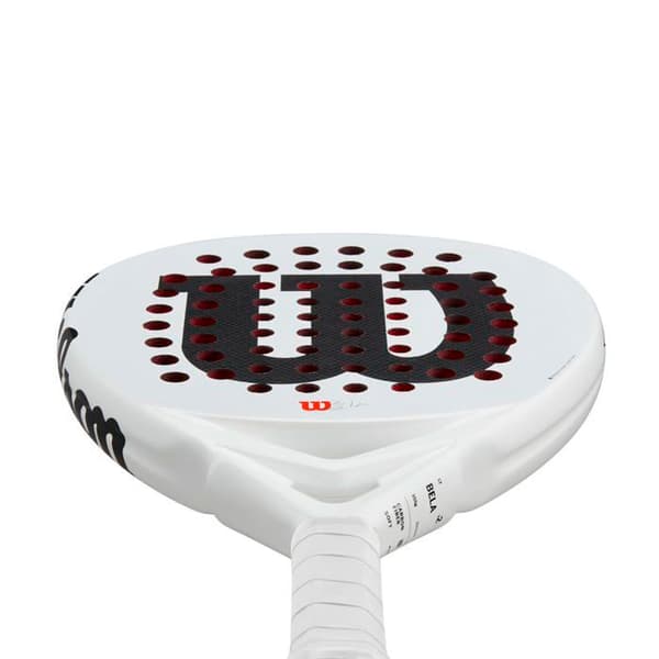 Padelracket - WILSON - Bela LT V2.5 - Kolfiber/EVA - 355 g - Vit
