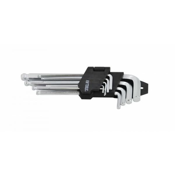 AWTOOLS HEXAGONALAVOITTEET / 1,5-10 mm / 9 kappaletta 1,5/2/2,5/3/4/5/7/8/10 mm