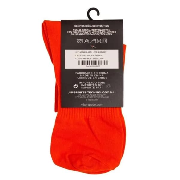 Vibora Python-strumpor - orange