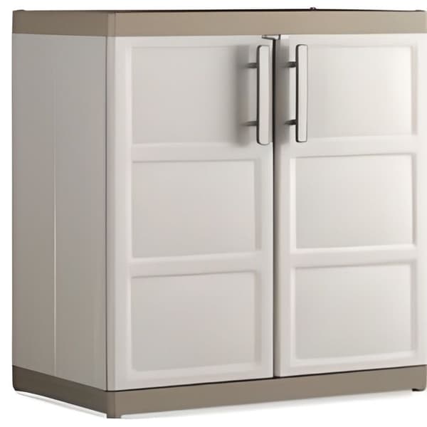 Skab - Excellence - Sand/Beige - Solid struktur - Vandtæt - 89x54x93 cm