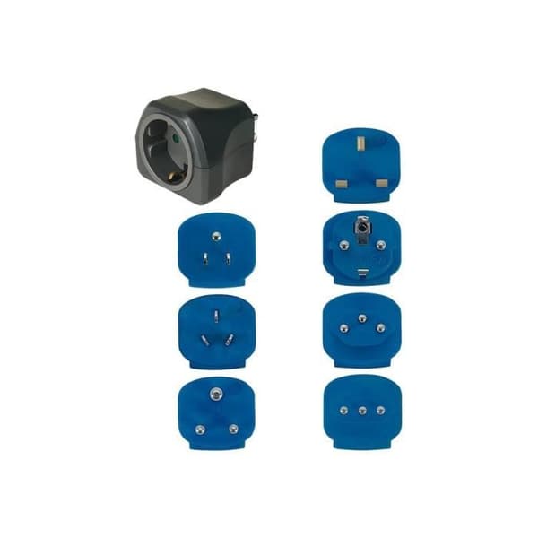 Strømstik kit - brennenstuhl - Blå - Strøm