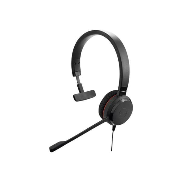 Mono-headset - Jabra - Evolve 30 II - Microsoft Teams-certifierad - Brusreducerande mikrofon - USB-C