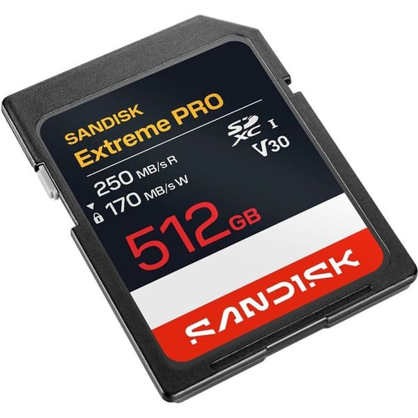 SD-minne Sandisk Extreme PRO® 512 Go UHS-I
