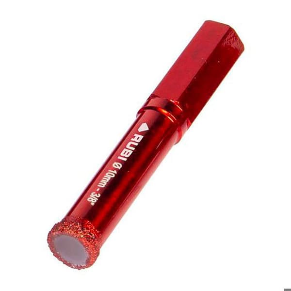 Foret - RUBI - Drygres 4drill - Ø10mm - Dybde 36mm - Diamant og Voks