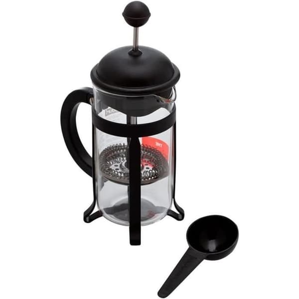 Stempelkande - BODUM - Java - Plastikramme og låg - 8 kopper - 1 l - Sort