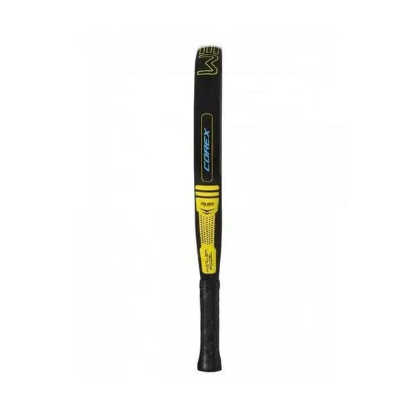 Padelracket Harlem Padel Corex 18K - gul/kolfiber