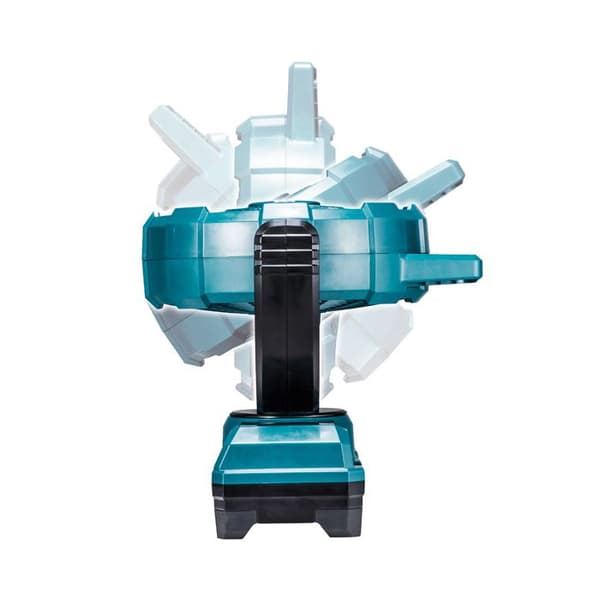 Ventilator - MAKITA - DCF203Z - Dobbelt strømforsyning - Oscillation - Timer