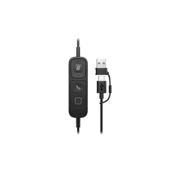 Kablet headset - HP - Poly Mission 425 USB - USB-forbindelse - Classic