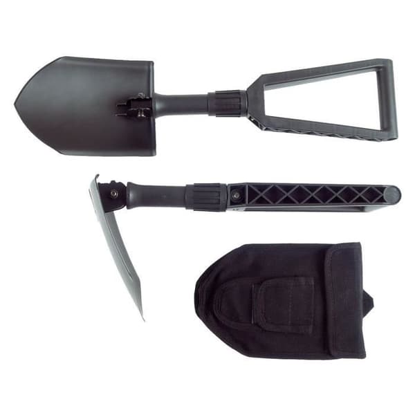 FISKARS Foldbar spade med bomuldsbetræk