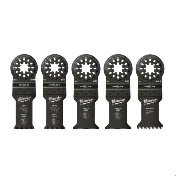 Coffrets 5 blade af Multi-Tools til Træ og Metal - MILWAUKEE - 48906115