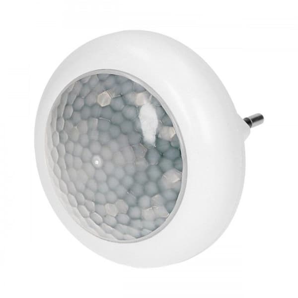 Nattelys LED - VIRONE - Virone - Bevægelsessensor 5 m - Skumringssensor - 8 LEDs, 120°