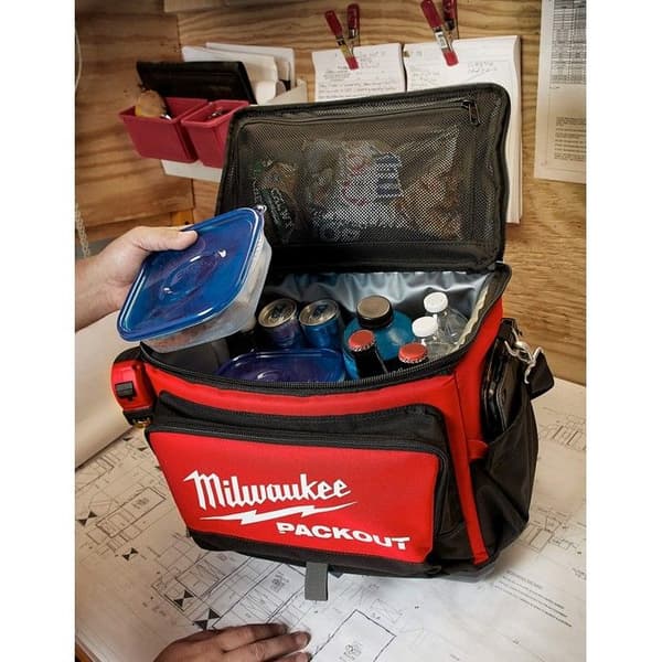 Bygge køleboks - Milwaukee - Packout - 24 timer - Sort