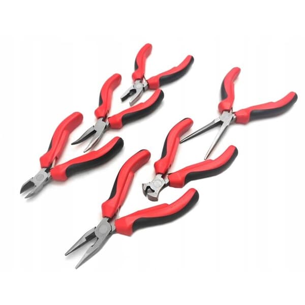Mini kombinationstænger, sæt med 6 dele, præcision 125 mm, SilverTools
