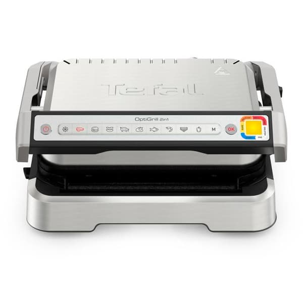 Elgrill - Tefal - OptiGrill GC773D10 - 9 Programmer - Sammenklappelig - Visning af Tilberedningsniveau