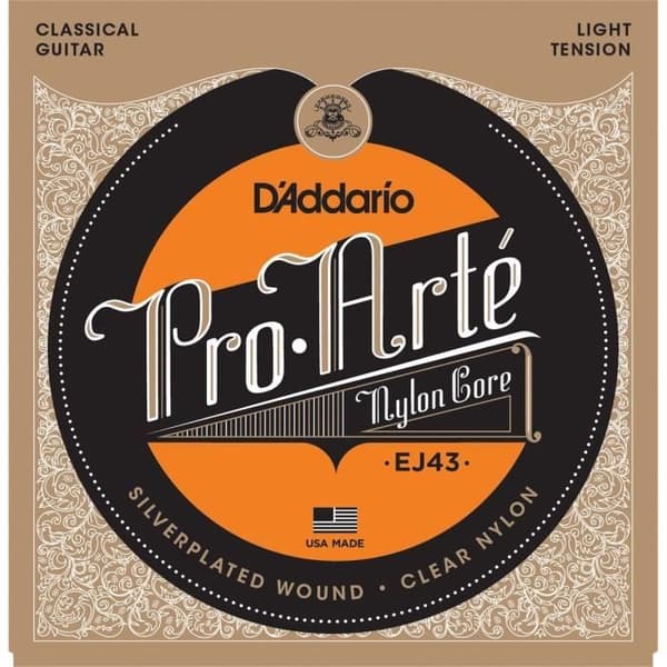 D'ADDARIO EJ43 Sæt med 6 strenge til klassisk guitar