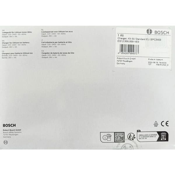 Bosch Smart system BPC3400 batterioplader - sort - 220/240V 4 A