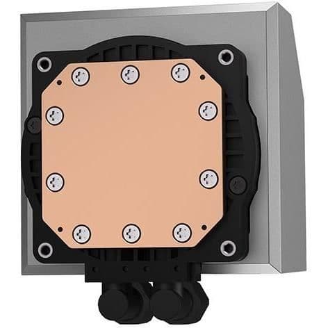 DeepCool LT240 Proces Küler med væske, alt-i-en 12 cm Sort 1 stk.