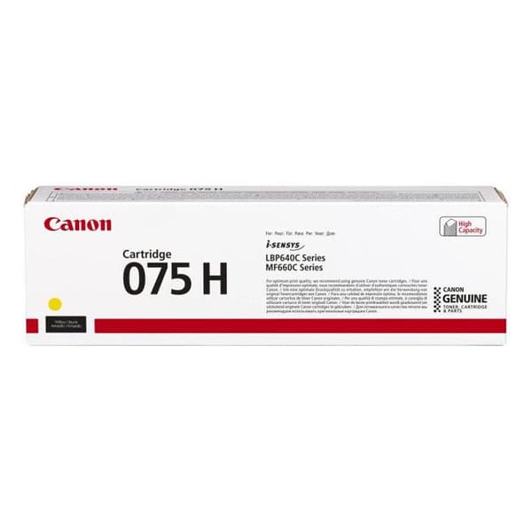 CANON Tonerpatron 075 H Y