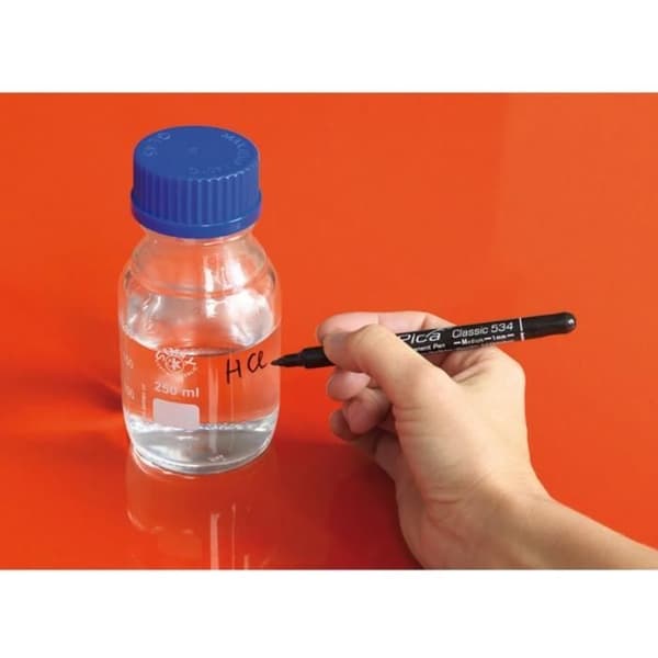 Pica Classic Permanent Filttusch 1 mm Rund Sort
