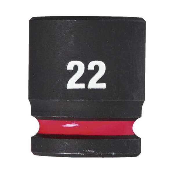 -VASO IMPACTO 1/2" CORTO 22MM.