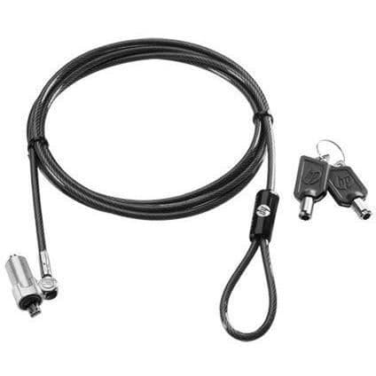 HP Keyed Cable Lock - Turvakaapeli - 1,83 m