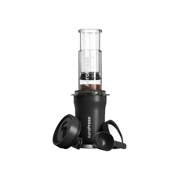 AeroPress Go Plus Rejsecafeteria – Sort
