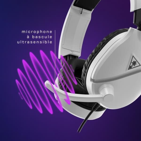 Multi-platform gaming headset - TURTLE BEACH - Recon 70P - Hvid