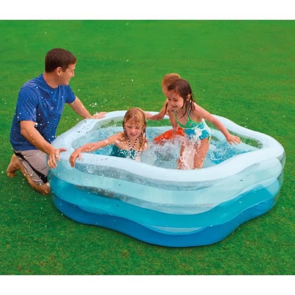 Stjärnformad pool 185 x 180 cm - Intex