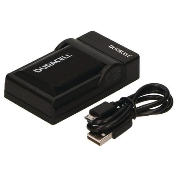 USB-oplader - DURACELL - DRC5903 - Sort - Hjemmebatterioplader - Indendørs
